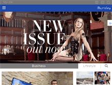 Tablet Screenshot of burnley.co.uk